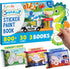 Funcils Paint by Sticker & Number for Kids - 30 Color by