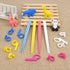 Training Chopsticks, Cute Animal Shape Learning Chopsticks for Kids, 4 Pack for Right or Left Handed