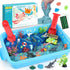 Kaelinda Ocean Sensory Bin - Sea Animals Toys for Kids 3-5, Sensory Bin