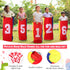 38 Pack Outdoor Games - Potato Sack Race Bags for Kids and Adults, Egg Spoon Relay, 3 Legged Race Bands