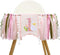 LINLULU One Funny Goose High Chair Banner for Girls - Goose 1st Birthday