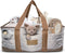 KIDSco. Baby Diaper Caddy. Portable Storage for Diapers, Wipes and Changing Table