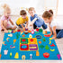 WATINC My Plate Felt-Board Stories Set, 3.5Ft 53Pcs Preschool Food Diary Classroom Theme Early Learning Play Kit