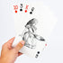 Professor PUZZLE The Queen’s Guard Giant Playing Cards - Alice in Wonderland Jumbo Cards for All Games