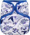 OsoCozy One Size Cloth Diaper Covers for Baby Boys & Girls, Adjustable Snap Fit, 8-35 Pounds, Use with Prefold or