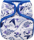 OsoCozy One Size Cloth Diaper Covers for Baby Boys & Girls, Adjustable Snap Fit, 8-35 Pounds, Use with Prefold or