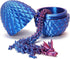 YTRXYLKL 3D Printed Dragon with Surprise Egg,Surprise Dinosaur Eggs Fidget Toys for Kids,