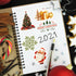 2023 Christmas Stickers, 100Pcs Vinyl Waterproof Holiday Party Stickers for Computer, Luggage, Stationery, Greeting