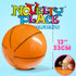 Novelty Place 12 Inch Inflatable Basketball Beach Balls Pack of 3, Durable for Indoor and Outdoor Play, Party Favors.