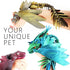 ACOCOFE 3D 16 inch 3D Printed Dragon Feathered Wyvern Toy, Large Fidget Articulated Dragon with Wings, Large Desktop