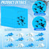 110 12 12 12 12 12 50 Meooeck Pcs Fighter Jets Party Favors Airplane Themed Birthday Party Decorations with Fighter