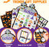 JOYIN 28 Players Halloween Bingo Game Cards for Kids, Classroom & Family Group Activities