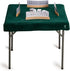 Yellow Mountain Imports Professional Grade Green Square Table Cover for Card Games, 34.8 x 34.8 Inches