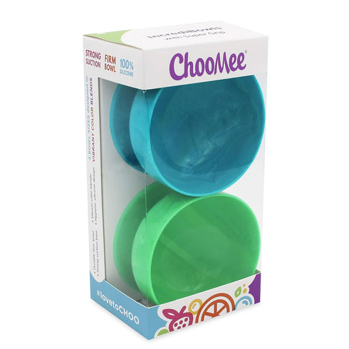 ChooMee Silicone Baby Suction Bowls, Non-Slip Extra Strong Suction Base with Durable Bowl, Ideal for Infant and Toddler