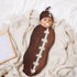 Soccer Newborn Baby Swaddle Blanket with Beanie Hat, Baby Receiving Blanket Wrap Gifts for Boys Girls Infant