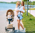 Portable Diaper Changing Pad, Thick Soft Cushion Pillow, Travel Baby Mat Diaper Clutch Bag with Detachable Wipes Pockets