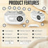generic 2026 4 1 Trimmer Upgraded Automatic Electric Nail Clipper in Baby Nail and Polisher with LED Light and Nail