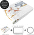 Sweet Jojo Designs Jungle Animals Milestone Blanket Monthly Newborn First Year Growth Mat Baby Shower Memory Hunter