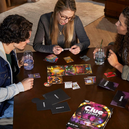 Clue Escape: The Illusionist’s Club Board Game | 1-Time Solve Mystery | Ages 10+ | 1-6 Players | 90-120 Mins.