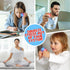 Set 4 ArtCreativity Jumbo Light Up Squishy Octopus Toys of Fidget Sensory Toys for Kids & Adults Glow in The Dark Toys