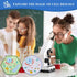 Animal and Plant Cell Anatomy Model, Soft Felt Toy for Early Cell Biology