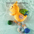TUMAMA Dinosaur Hanging Rattle Toy, Car Seat Stroller Mobile for Boys Girls Newborn Infants 3-12 Months