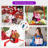 Little Jupiter Pet Plush Set with Purse, Reversible Sequins & Charm - Stuffed Animal Toy for Kids Ages 4-7 (White