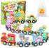 Oomloid 11 Pcs Magnetic Dinosaur Train Set Montessori Toys for 1 2 3