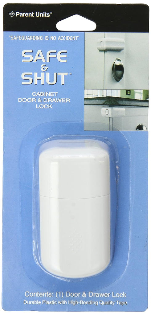 Safe and Shut End Cabinet and Drawer Latch