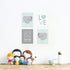 Children Inspire Design Elephant Nursery Decor - Wall Art for Kids, Playroom Decor, 11x14