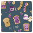 BapronBaby PBJ Pals Bapron - No Neck Tie Safer Bib for Baby & Toddler, Soft Waterproof, Machine Washable, Sz 6m-3T