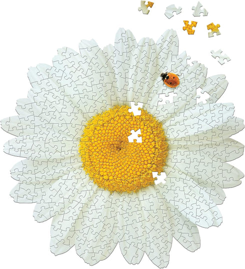 Madd Capp: I AM Daisy - 350 Piece Jigsaw Puzzle, Floral Shaped, 23x23 Finished Size