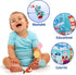 0-6-12-18 bebe mondo Fish Baby Books Toys Months,Touch Feel Crinkle Soft Cloth Books for Babies Infant Newborn, Baby