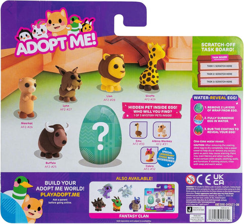 Pets Multipack Animal Life - Hidden Pet Collectible Toys for Kids with Exclusive Virtual Item Code