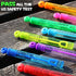 32 Pcs Neon Bubbles for Kids, Mini Bubble Wands for Party Favors, Gift Box, Summer Outdoor Toys