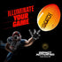 Light Up Football, Glow in the Dark Ball for Outdoor Sports, Birthday Gifts for Boys Ages 8-15+