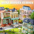 Flever Dollhouse Miniature DIY House Kit Creative Room with Furniture for Romantic Valentine's Gift (Paris Gift Store)