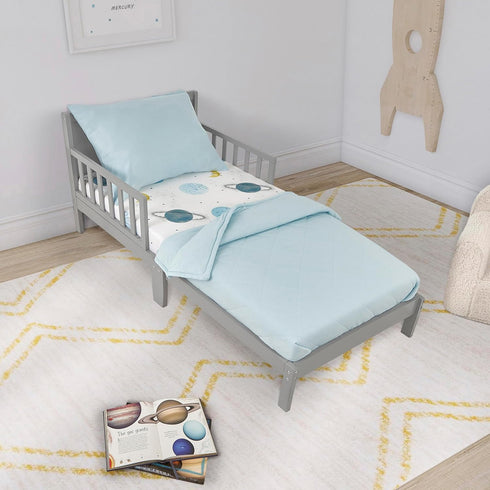 by Evolur 3 Set, Evolur Space Adventure Piece Toddler Bedding Super Soft and Breathable Toddler Bedding, Machine
