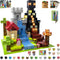 Tinkzee 200 PCS Magnetic Building Blocks Set with 15 LED Light-Up Blocks, Replaceable