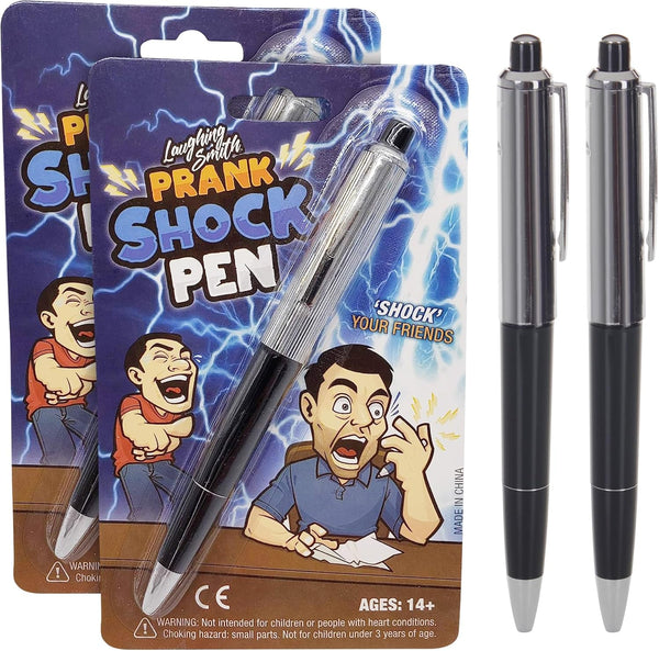 Laughing Smith Shock Pen - The Ultimate Electric Pen Prank - Practical