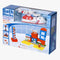 BathBlocks Floating Coast Guard Set, Red & Whte