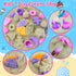 50Pcs 2 Backpack Summer Elovien Beach Sand Toys, Sandbox Toys with Collapsible Buckets, Mesh Bag, Shovels, Ice Cream