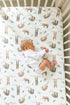 Copper Pearl Premium Knit Crib Sheets: Breathable and Soft, Fitted for Standard Mattresses, Perfect for Baby Registry