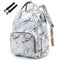 Yusudan Diaper Bag Backpack for Baby Girls, Mom Waterproof Large Nappy Bags for