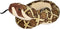 Wild Republic Snakesss Western Diamond,Stuffed Animal, Soft Toy, Gifts for Kids, 54