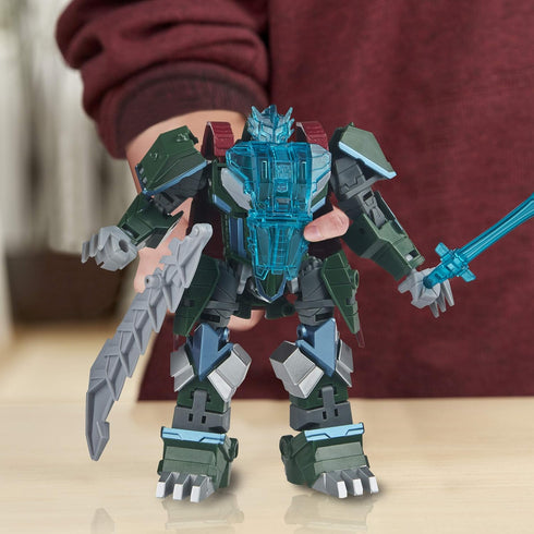 Transformers Bumblebee Cyberverse Adventures Ultra Class Thunderhowl Action Figure, 6.75-inch for Kids