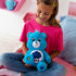 Care Bears 14” Grumpy Bear Plushie, Blue, Ages 4+, Perfect Holiday Birthday Gift