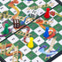 Snakes and Ladders Board Game Set - Magnetic Folding Travel Game for Family Fun - Gift for Kids and Adults