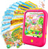 Qiaojoy Kids Learning Tablet Bilingual, Educational Learning Toys for Toddlers 3-5 Year Olds,