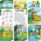Sinmoe 36 Pcs Safari Animals Mini Activity Books for Kids Coloring Drawing